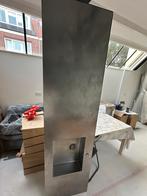 Rvs aanrechtblad met ingebouwde spoelbak inclusief kraan, Ophalen, Zo goed als nieuw