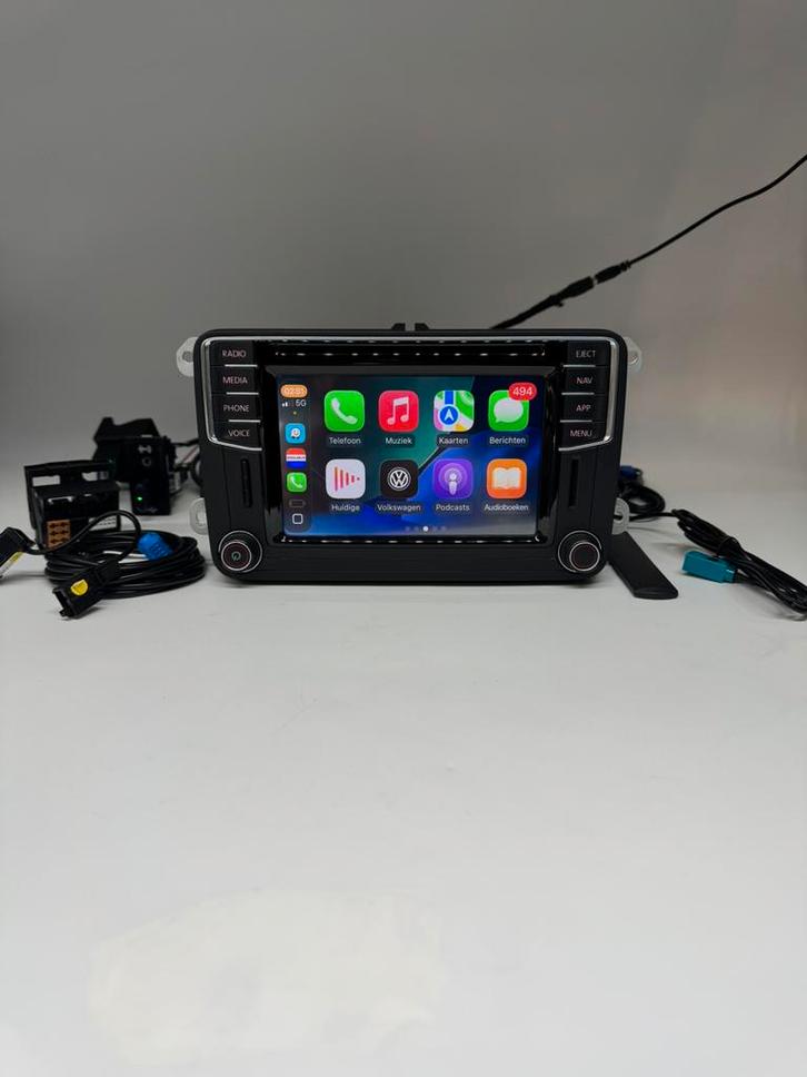 Originele Volkswagen MIB STD2 PQ+NAV autoradio ( G versie ), Auto diversen, Autoradio's, Gebruikt, Ophalen of Verzenden