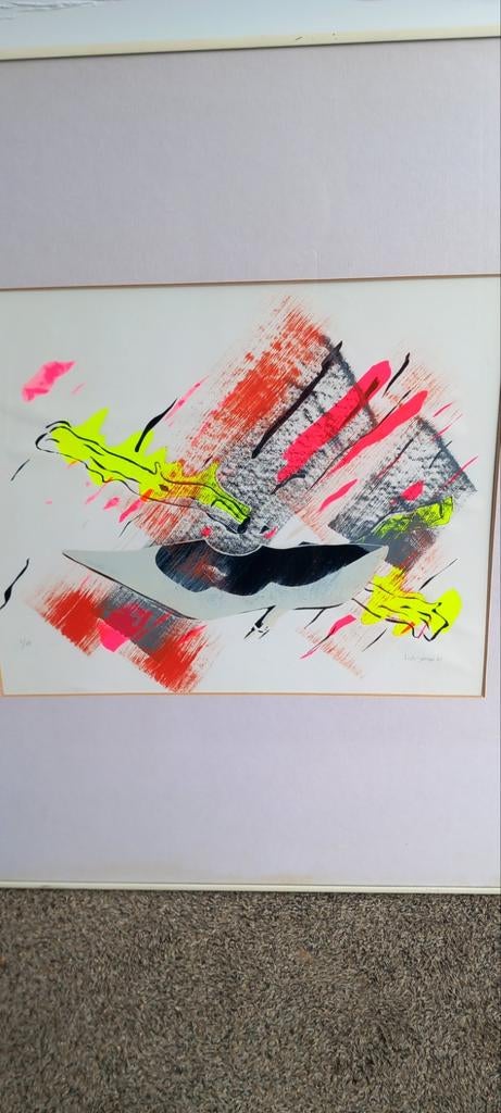 Frits Jansen Schilderij -1985), Antiek en Kunst, Ophalen of Verzenden