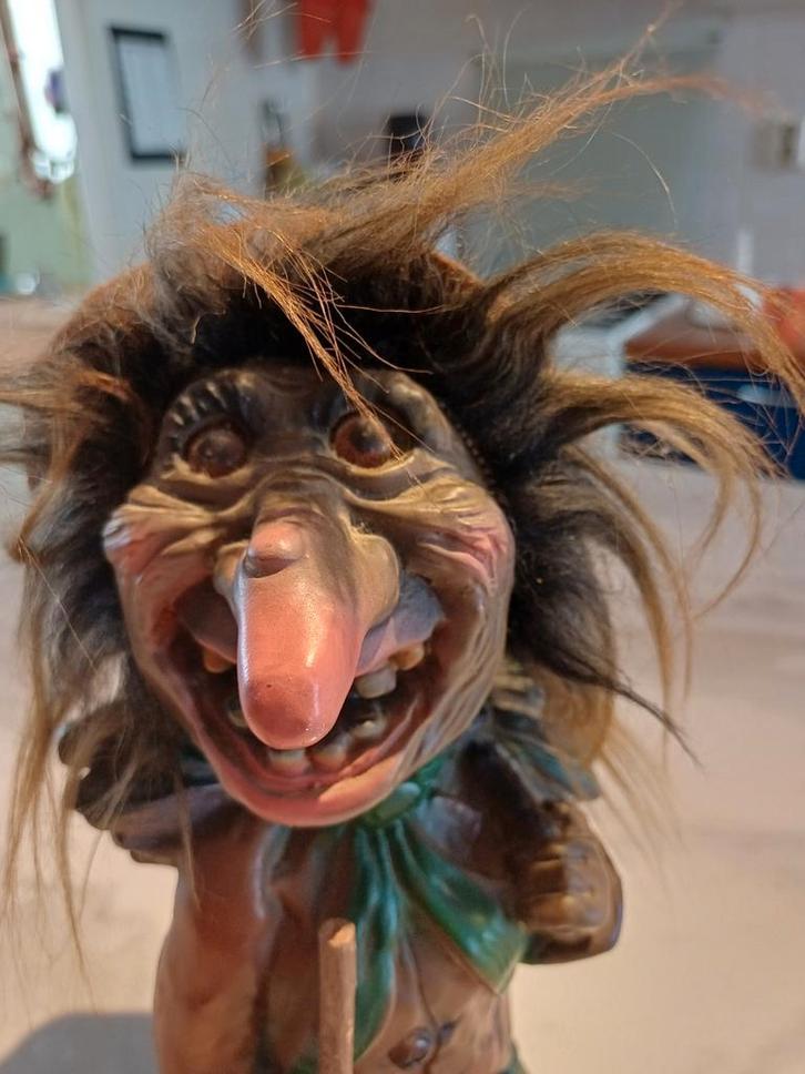 Vintage Heico Trol., Verzamelen, Poppetjes en Figuurtjes, Gebruikt, Ophalen of Verzenden