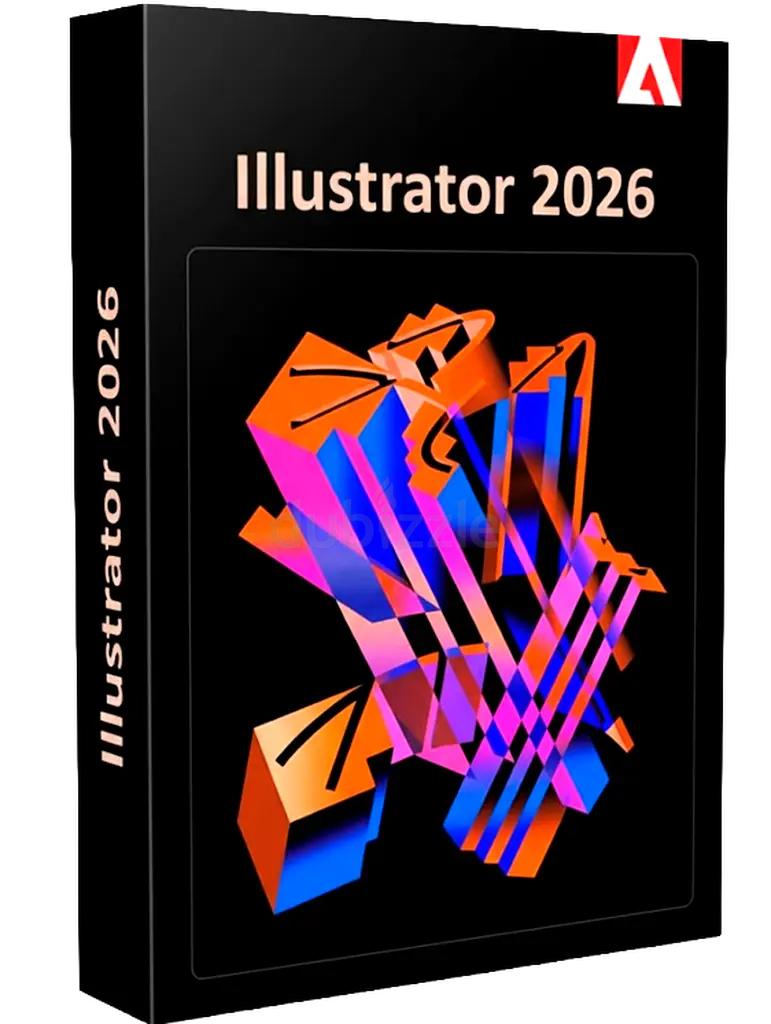 Adobe Illustrator 2026 - Digitale Licentie, Computers en Software, Ontwerp- en Bewerkingssoftware, Ophalen, Nieuw, Overige
