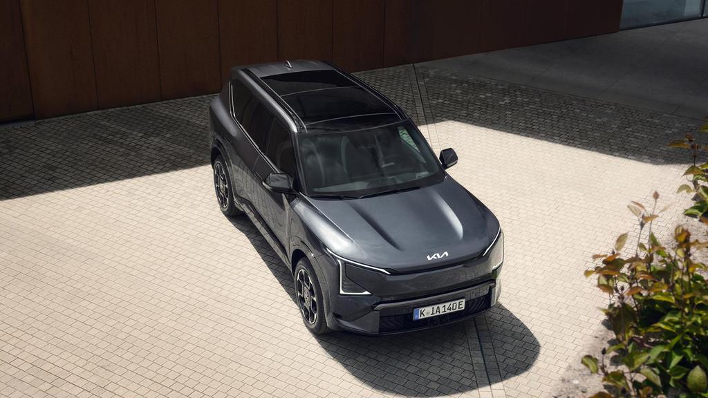 Kia EV5 GT-PlusLine 81.4 kWh Nu €3.200,- voordeel! Nu tijd, Auto's, Kia, 81 kWh, Stof, 510 min, 1992 kg