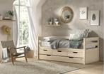 Margrit kajuitbed met lades - 90x200 - Natuur (milky pine), Niet ingevuld, Niet ingevuld, Niet ingevuld