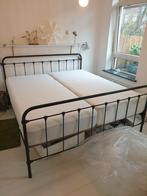 Metalen bedframe 180x200, Ophalen, Gebruikt, Tweepersoons, 180 cm