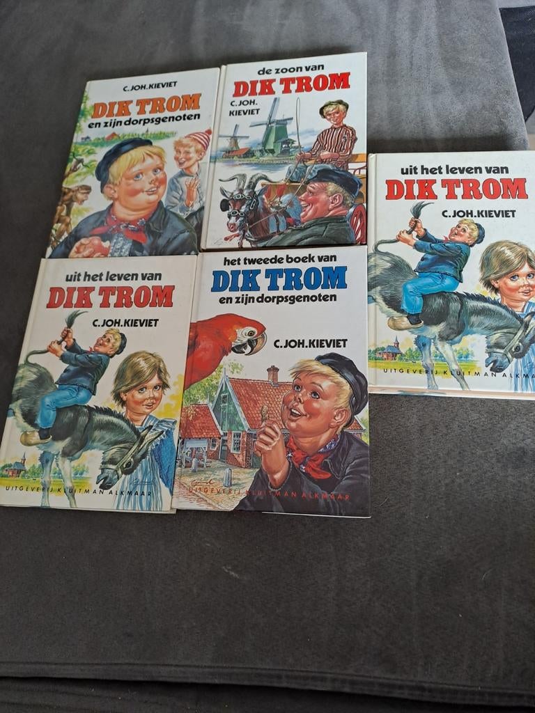 Dik Trom Boeken Collectie - 5 Delen van C. Joh. Kieviet, Ophalen of Verzenden, Gelezen, C. Joh. Kieviet, Fictie algemeen
