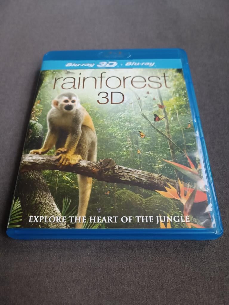 Rainforest 3D - bluray, Cd's en Dvd's, Blu-ray, Ophalen of Verzenden, Zo goed als nieuw, Actie