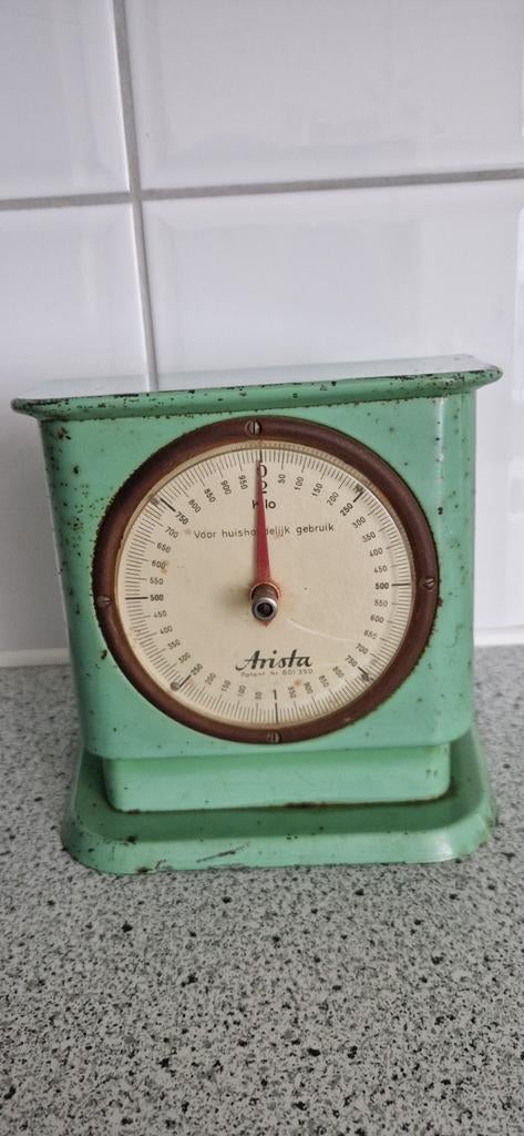 Arista keuken weegschaal jaren 50/60, Ophalen