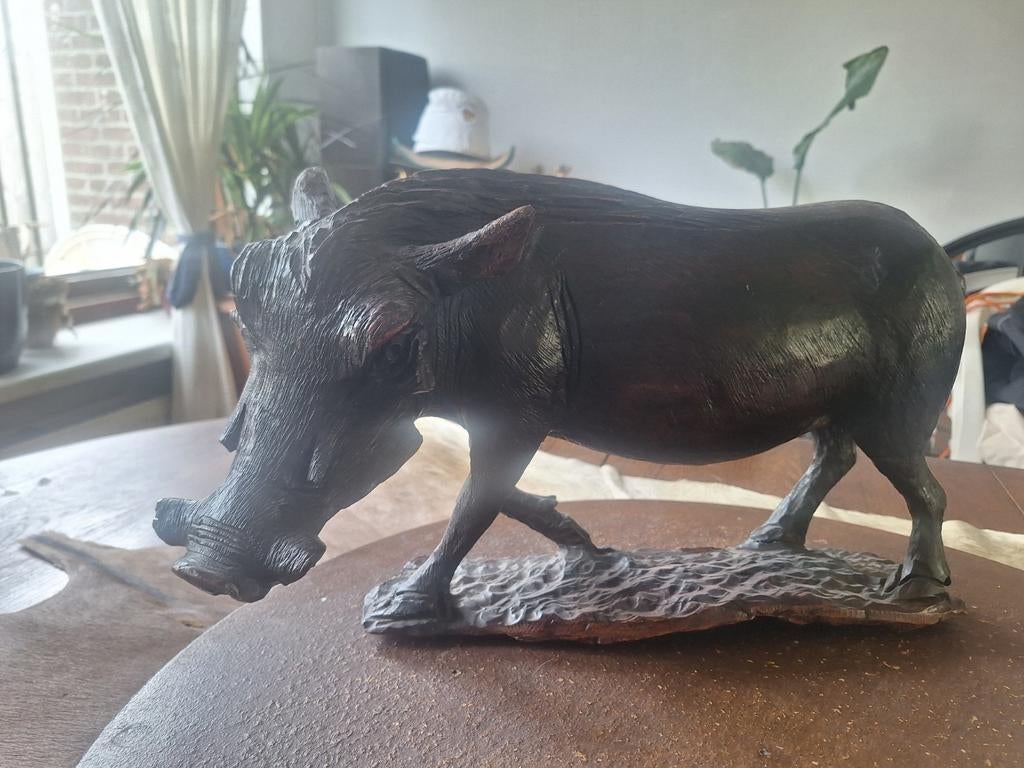 Mooie houten beelden uit Zuid-Afrika, Antiek en Kunst, Kunst | Beelden en Houtsnijwerken, Ophalen