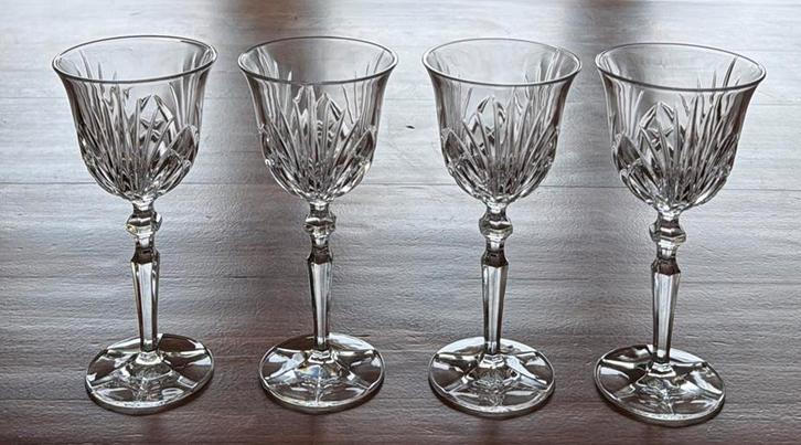 4 Nachtmann Palais wijnglazen, Verzamelen, Glas en Borrelglaasjes, Zo goed als nieuw, Overige typen, Ophalen of Verzenden