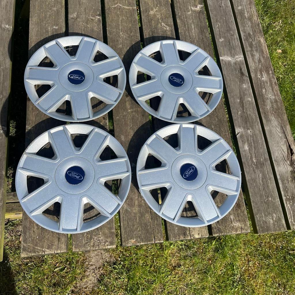 Set van 4 Ford wieldoppen 13 inch, Ophalen of Verzenden, Gebruikt