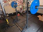Squatrack met gewicht, Ophalen, Zo goed als nieuw, Overige materialen, Krachtstation