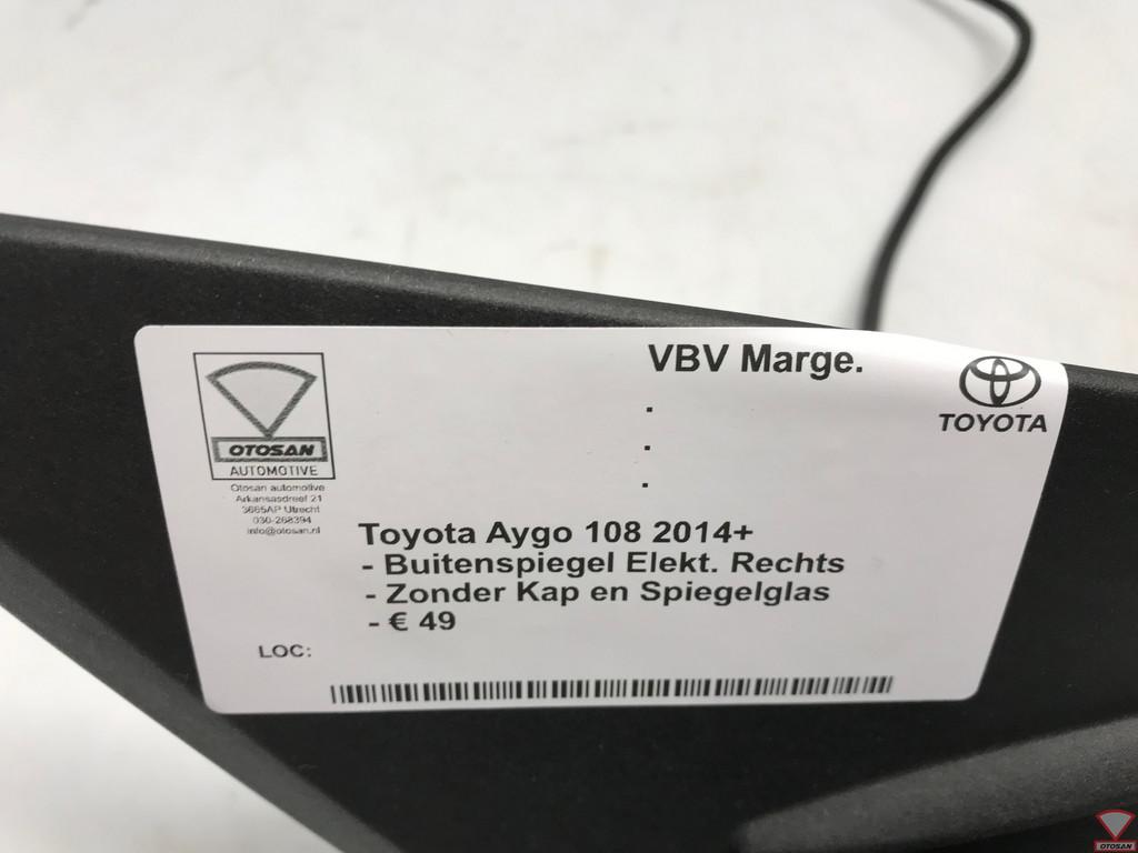 toyota aygo 108 2014+ buitenspiegel elekt. rechts, Auto-onderdelen, Info@toyota.co.jp, Gebruikt, Toyota Motor Corporation, Toyota