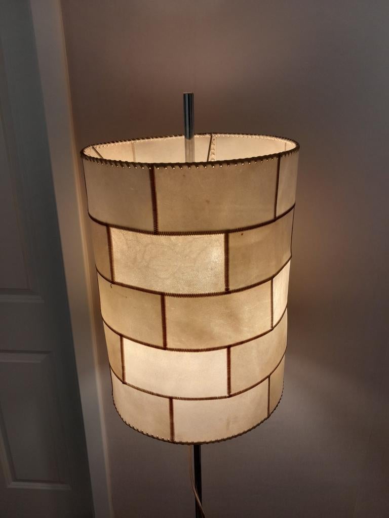Vintage, mid century, vloerlamp, schemerlamp, Huis en Inrichting, Lampen | Vloerlampen, Ophalen