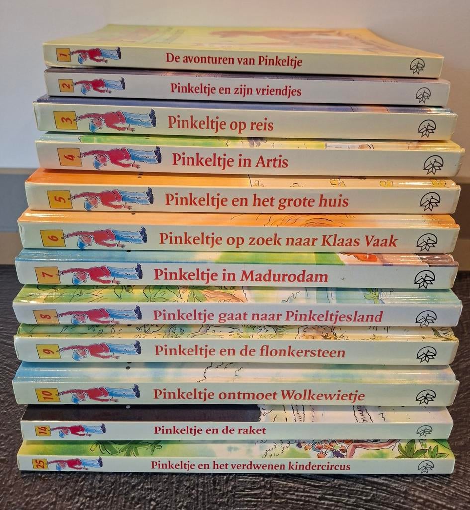 12x Pinkeltje Boek, Boeken, Ophalen of Verzenden, Zo goed als nieuw, Dick Laan, Fictie algemeen