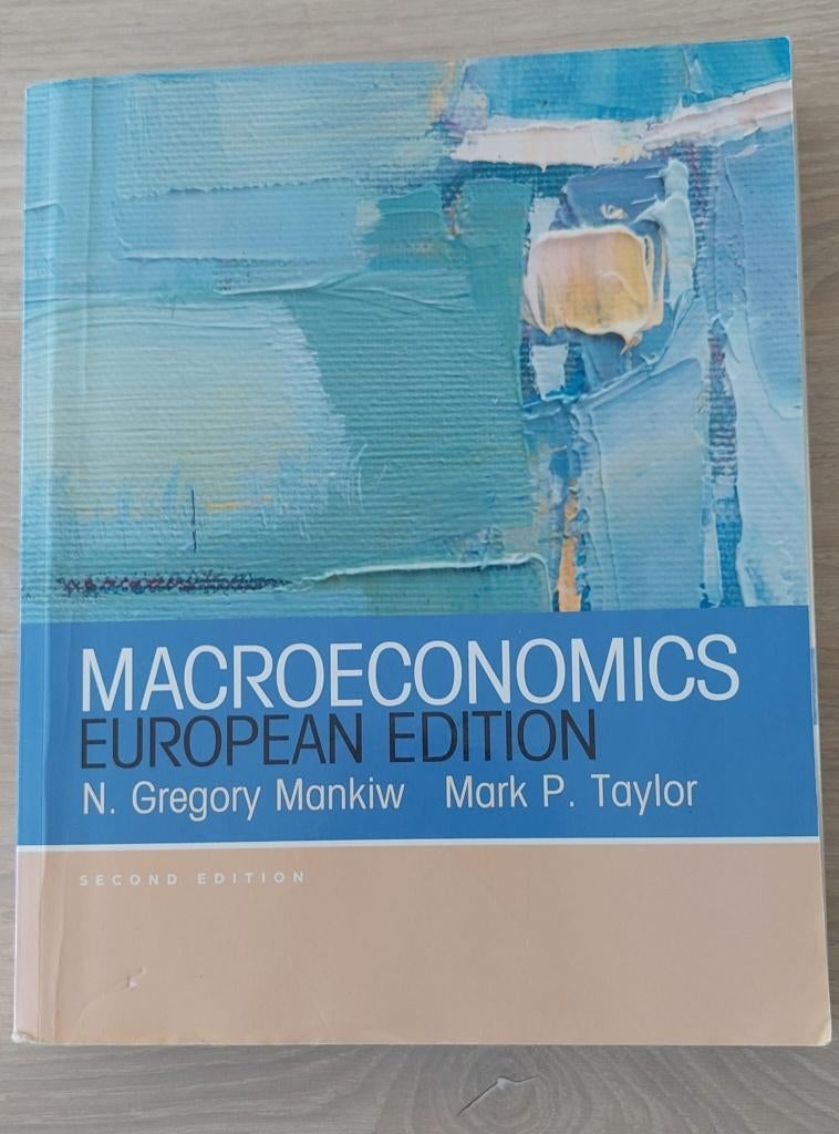 Macroeconomics, Boeken, Nieuw, Ophalen of Verzenden, WO, N. G. Mankiw en M. P. Taylor