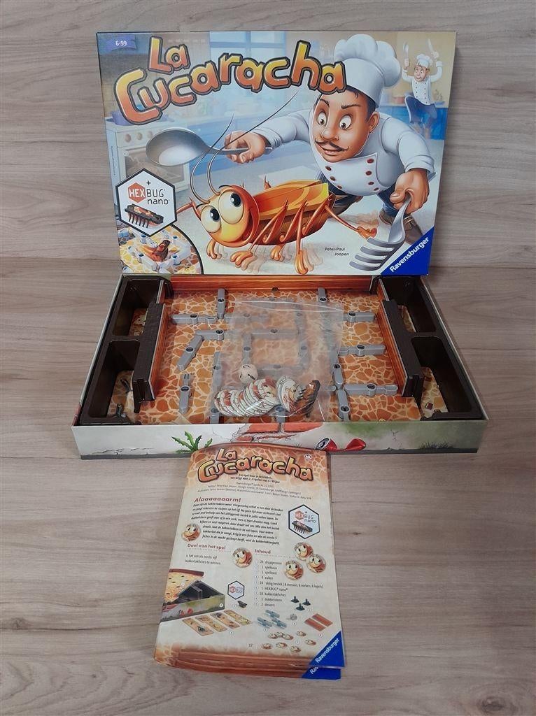 La cucaracha - s1538, Hobby en Vrije tijd, Gezelschapsspellen | Bordspellen, Zo goed als nieuw, Verzenden