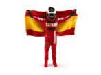 95991: CT071 - Carlos Sainz - Ferrari - 2023 - With Flag, Hobby en Vrije tijd, Modelauto's | 1:43, Overige merken, C/ Segorbe 37 – 03206 – Elche – Alicante