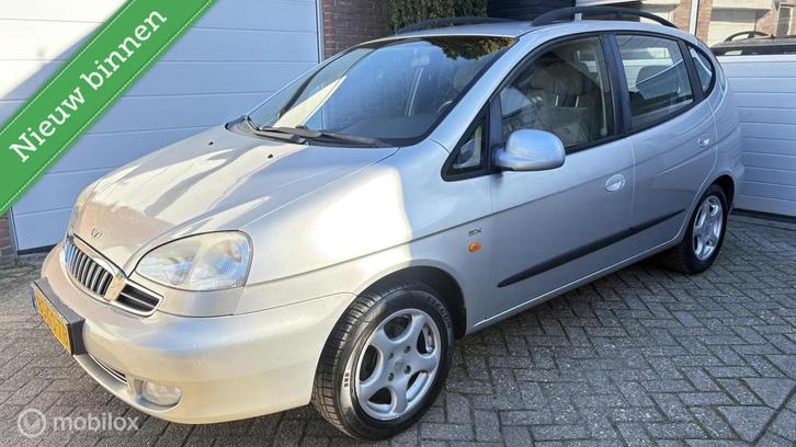 Daewoo Tacuma 1.8 SX, Auto's, Daewoo, Bedrijf, Te koop, Tacuma, ABS, Airbags, Airconditioning, Alarm, Centrale vergrendeling, Dakrails