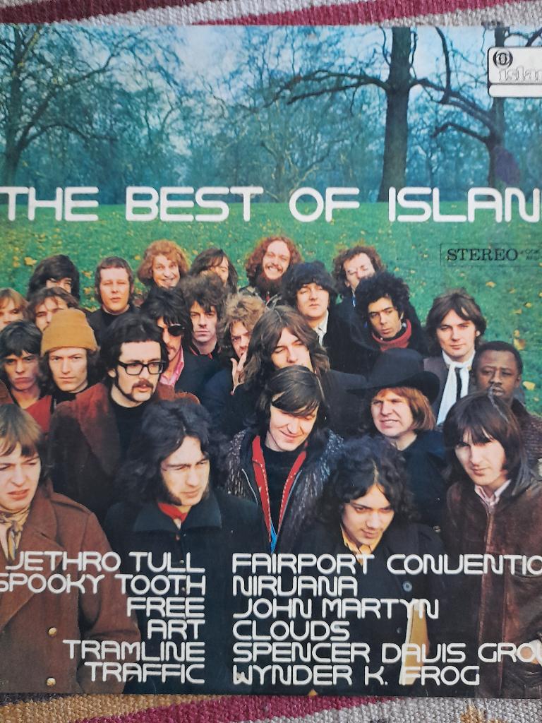 The Best Of Island- verzamel lp, Cd's en Dvd's, Vinyl | Rock, Ophalen of Verzenden, Gebruikt, 12 inch, Poprock