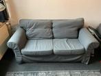 Grijze Ektorp Ikea Bank, Ophalen, 150 tot 200 cm, Tweepersoons, 75 tot 100 cm