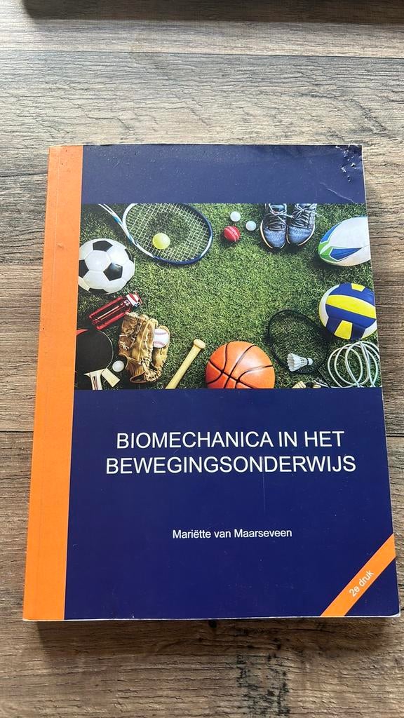 Biomechanica in het bewegingsonderwijs, Gelezen, Mariëtte van Maarseveen, Ophalen of Verzenden, Nederlands