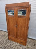Art deco Amsterdamse school kast, legkast, Ophalen, Gebruikt, 100 tot 150 cm, 150 tot 200 cm