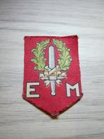 Mouwembleem 1e Divisie '7 December' gedrukt Engelse aanmaak, Verzamelen, Verzenden, Landmacht, Nederland, Embleem of Badge