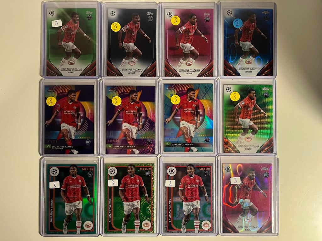 Shurandy Sambo bundel (topps, PSV Eindhoven), Ophalen of Verzenden, Zo goed als nieuw