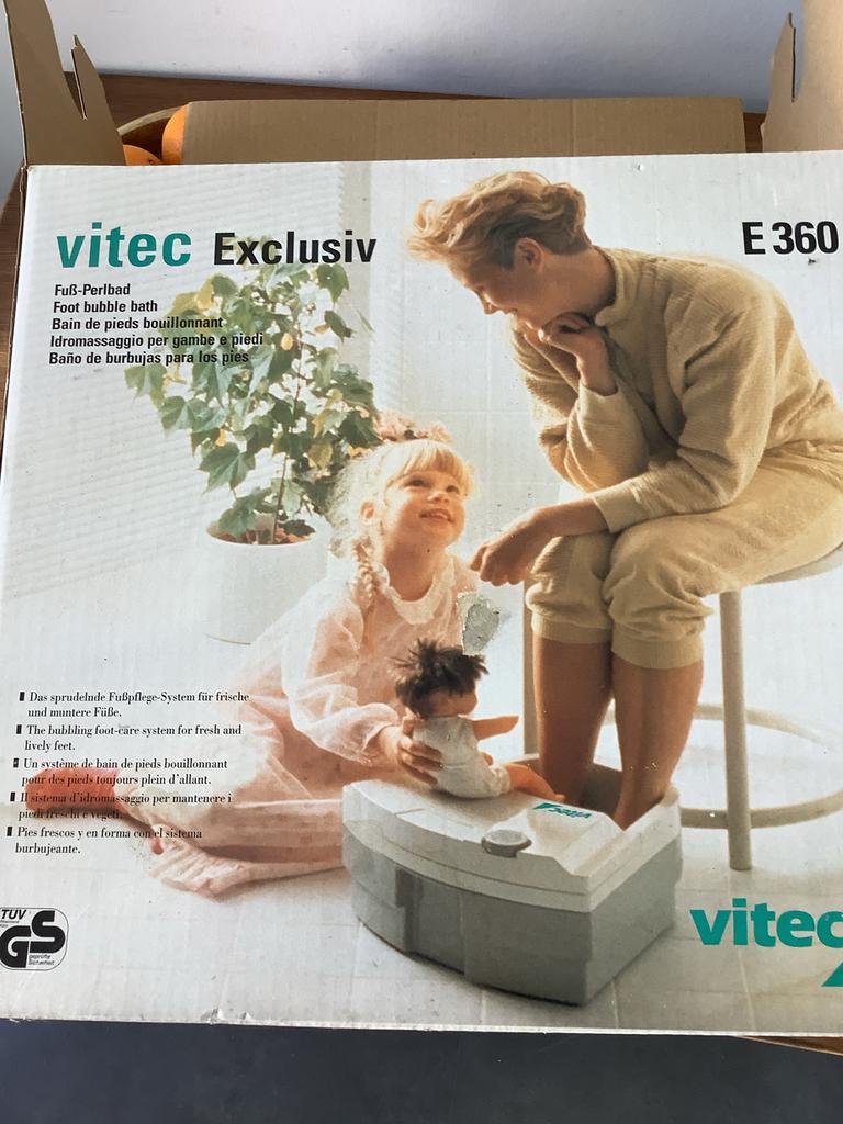 Voeten bubbelbad, Ophalen of Verzenden, Zo goed als nieuw, Apparaat