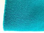 Kvadrat Hallingdal 65 850; turquoise; restant meubelstofstof, Wol, Blauw, 120 cm of meer, Nieuw