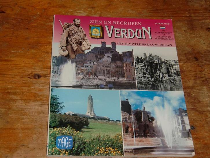 Verdun : Zien en begrijpen (Veldslag 1916-1917, Wo1, Gids), Boeken, Reisgidsen, Zo goed als nieuw, Reisgids of -boek, Europa, Overige merken