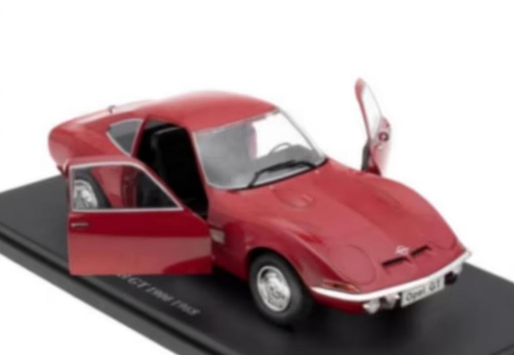 OPEL 1900 GT 1968 schaal 1/24 hachette, Verzenden, Nieuw, Auto, Overige merken