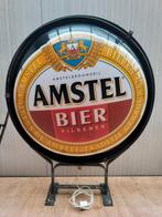 Amstel Bier Lichtbak - Doorsnee 84cm, Ophalen, Gebruikt, Lichtbak of (neon) lamp
