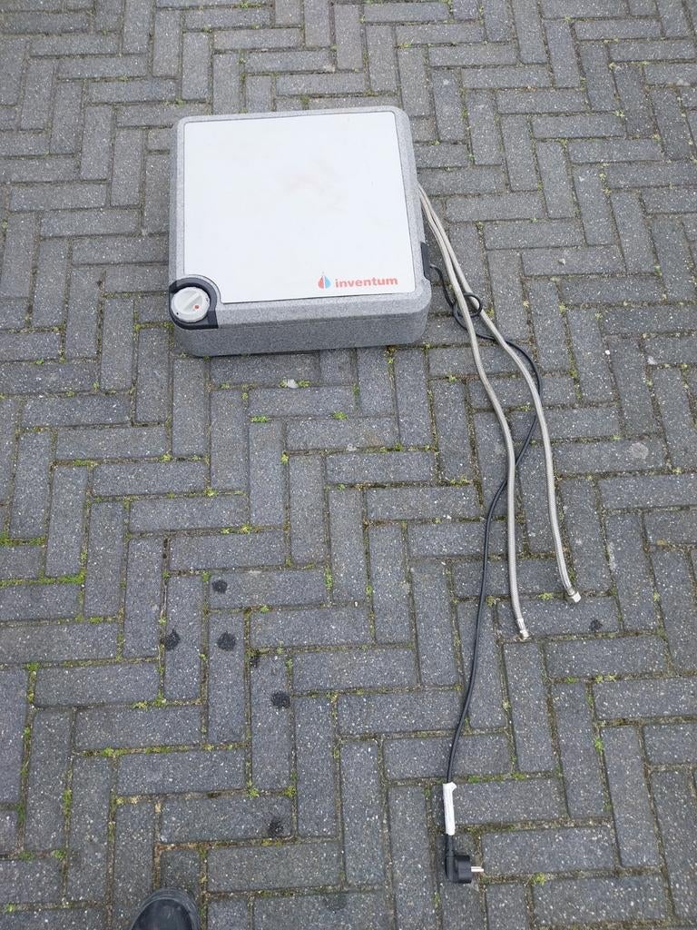Plint boiler  10 liter, Gebruikt, Aardgas, Minder dan 20 liter, Boiler