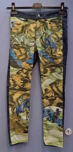 Roberto Cavalli jeans print voorop draken ridders XS 47932, Kleding | Dames, Blauw, ., Ophalen of Verzenden, Roberto Cavalli