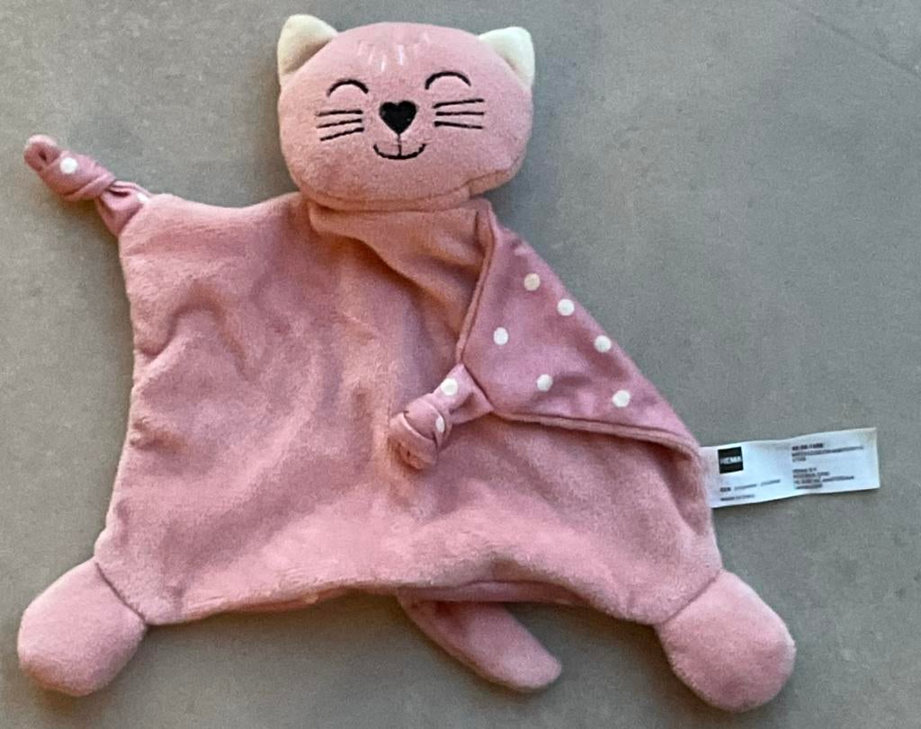 Hema knuffeldoekje poes, Ophalen of Verzenden, Zo goed als nieuw