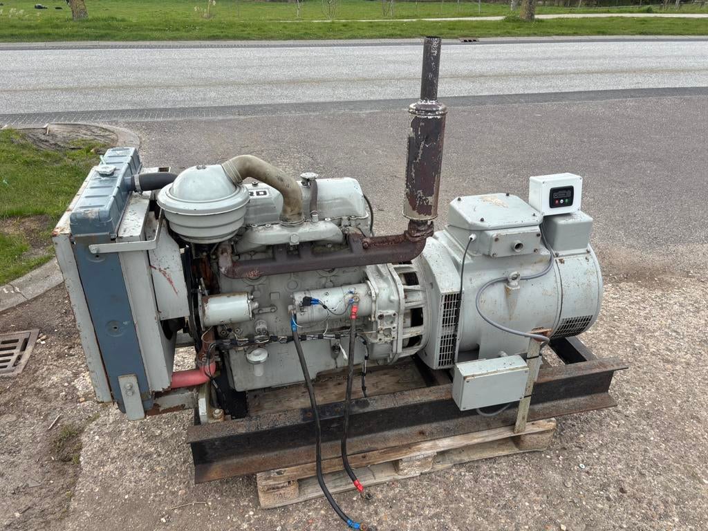 40 KVA aggregaat 230/400 Volt Ford diesel generator, Ophalen, Gebruikt, Elektrisch startend, Dieselolie