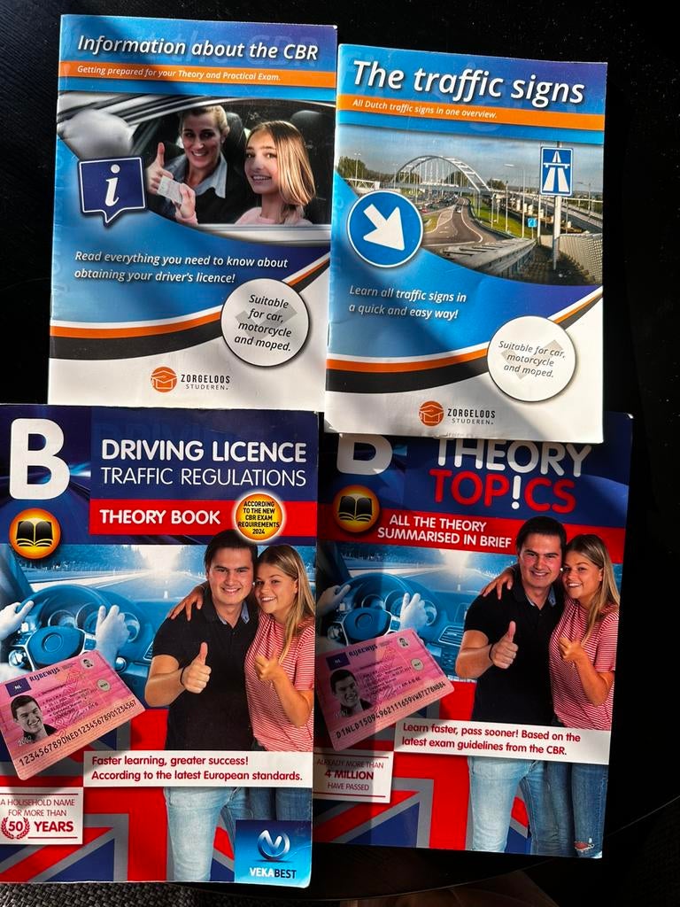 Driving licence books, Ophalen of Verzenden, Zo goed als nieuw