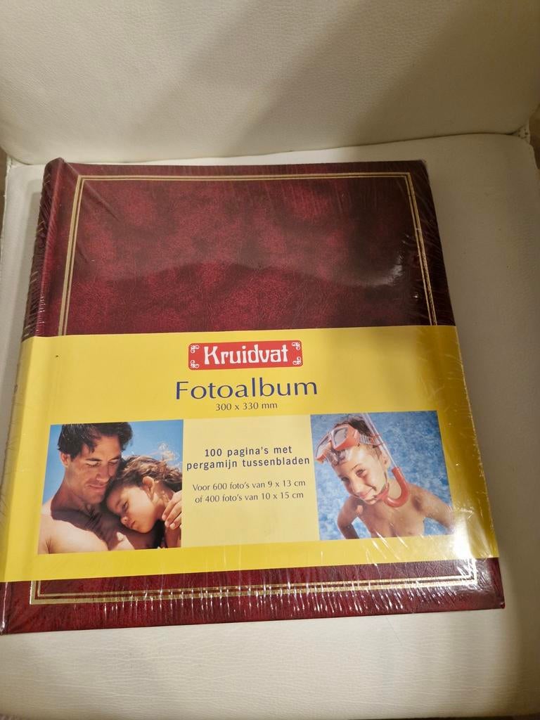 Kruidvat Fotoalbum 300x330mm - 100 pagina's, Ophalen of Verzenden, Nieuw, Fotoalbum