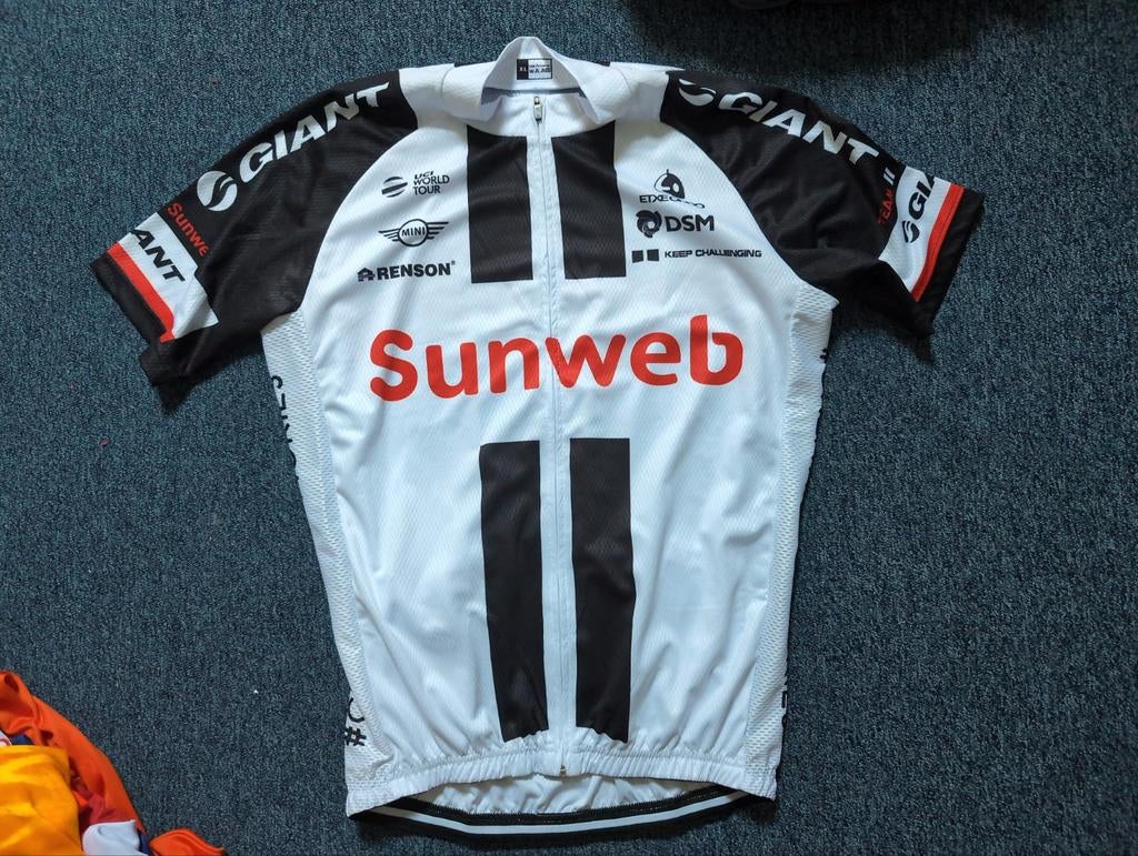 Giant Sunweb Wielershirt Maat XL, Ophalen of Verzenden, Zo goed als nieuw, Schoenen