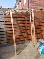 Gratis houten pergola/rozenboog voor de tuin, Ophalen of Verzenden