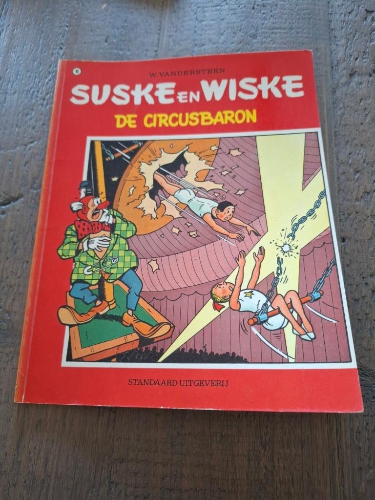 Suske en Wiske 81 - de circusbaron, Eén stripboek, Ophalen of Verzenden, Gelezen