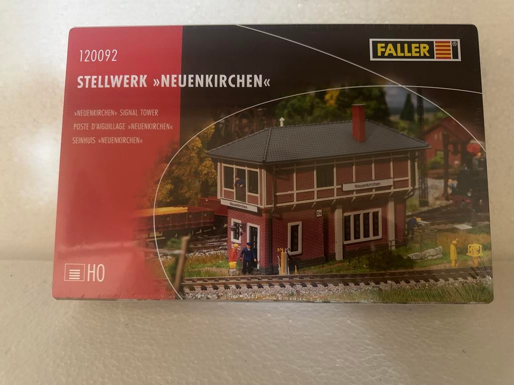 Faller HO 120092 Stellwerk "Neuenkirchen" - Nieuw in doos, Overige merken, Verzenden, Gelijkstroom of Wisselstroom, Brug, Tunnel of Gebouw