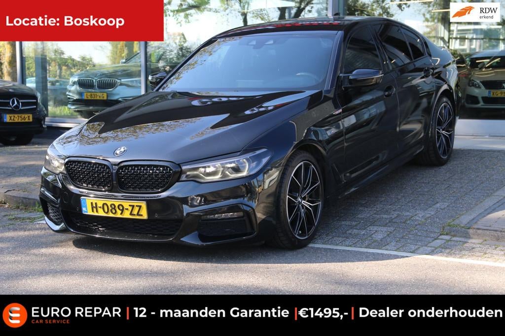 BMW 5-serie 520i High Executive Edition, Auto's, BMW, Bedrijf, Te koop, 5-Serie, Benzine, Euro 6, B, Sedan, Automaat, Origineel Nederlands