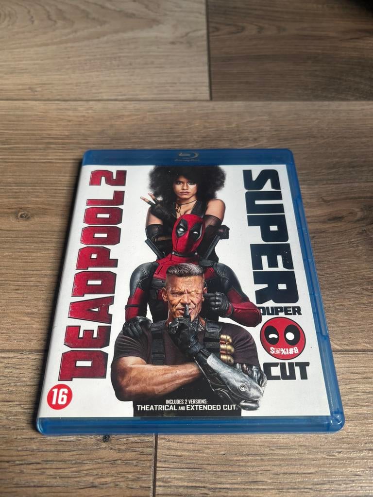 Deadpool 2 blu ray nederlandse uitgave, Ophalen of Verzenden, Zo goed als nieuw, Actie