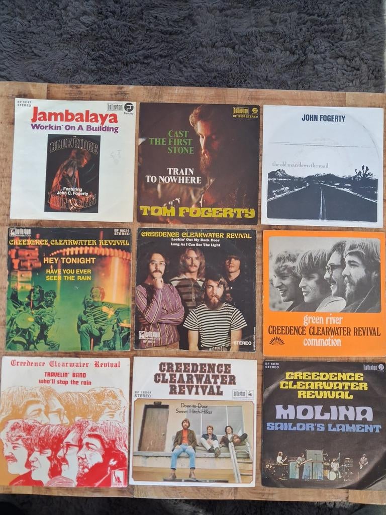 Creedence Clearwater Revival vinyl singles - 9 stuks, Cd's en Dvd's, Ophalen of Verzenden
