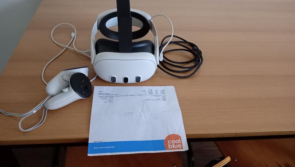 Oculus meta quest 3 512gb + elite strep extra batterijen, Spelcomputers en Games, Ophalen of Verzenden, Gebruikt, Overige platformen