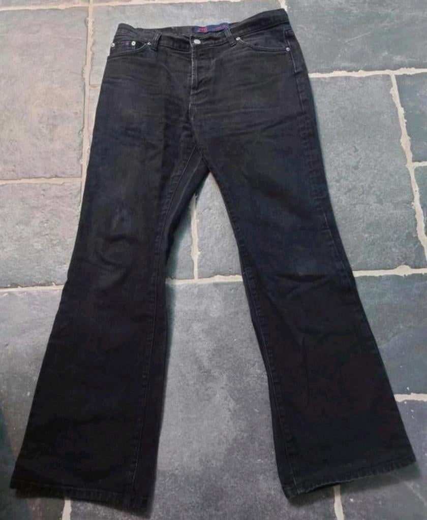 LTB, Slim fit jeans, Straight leg, zwart, W34 L32, Rob3432, LTB, Zwart, Ophalen of Verzenden, W33 - W34 (confectie 48/50)