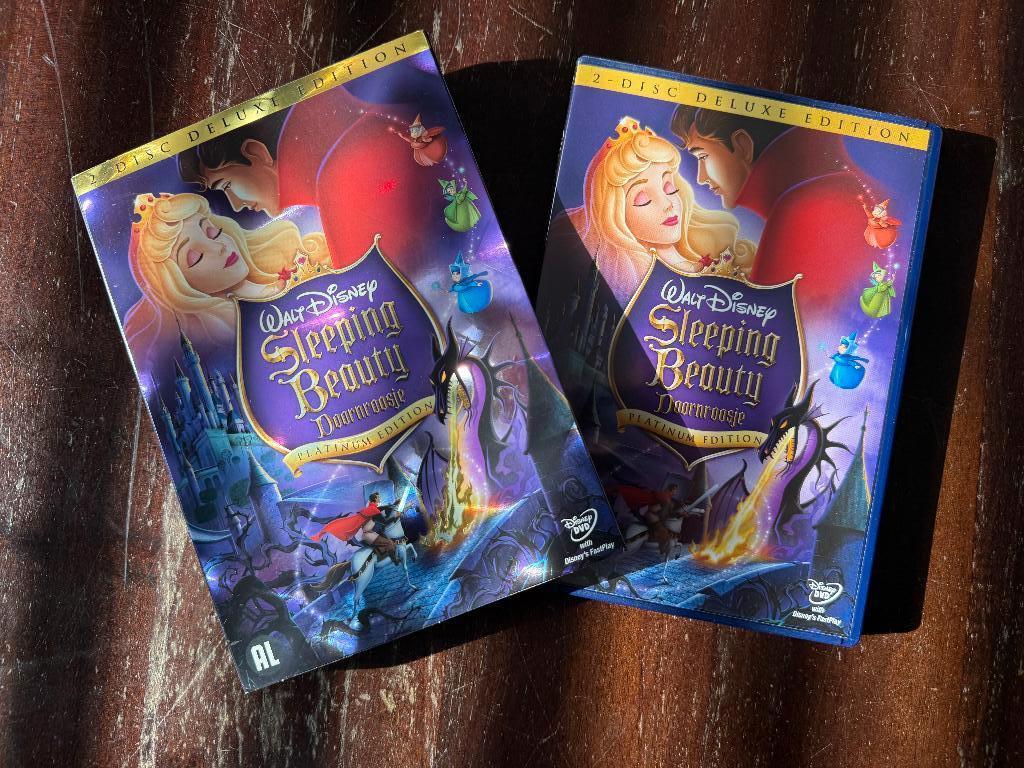 Walt Disney Sleeping Beauty ( Doornroosje ) 2 DVD Box, Cd's en Dvd's, Dvd's | Tekenfilms en Animatie, Europees, Tekenfilm, Alle leeftijden