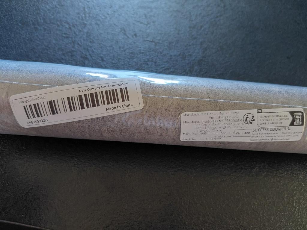 Gezocht: New Cement Ash Folie/Stickerrollen (5 of 10m), Ophalen of Verzenden, Minder dan 10 m², Grijs, Cementlook